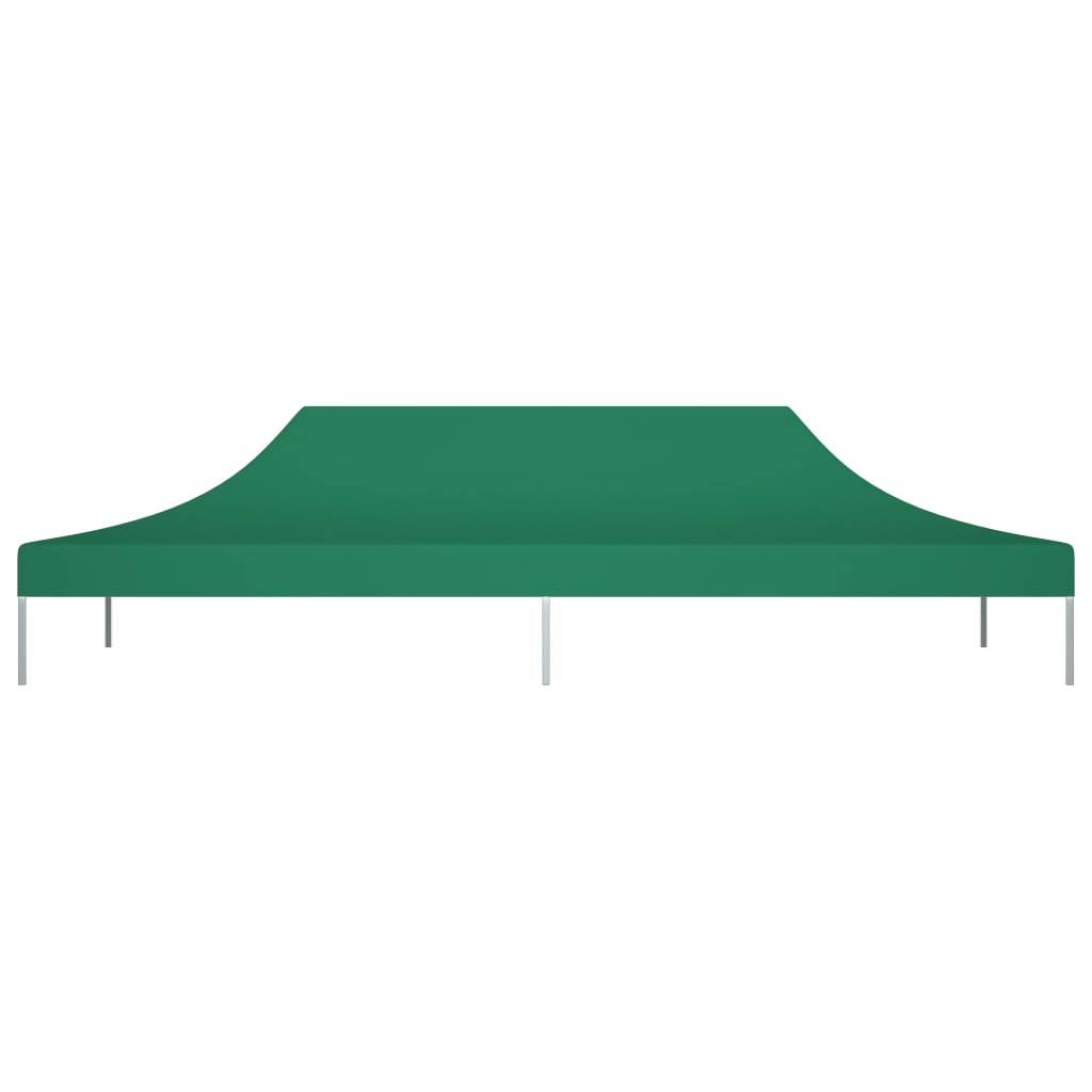 Tetto della tenda da festa vidaxl 270 g m² 6x3 m verde