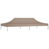 Vidaxl -Party -Zeltdach 270 g m² 6x3 m Taupe
