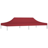 Tetto della tenda da festa Vidaxl 270 g m² 6x3 M Bordeaux rosso