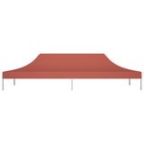 Vidaxl -Party -Zeltdach 270 g m² 6x3 m Terrakotta
