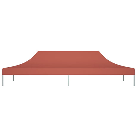 Vidaxl -Party -Zeltdach 270 g m² 6x3 m Terrakotta