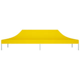 Tetto della tenda da festa vidaxl 270 g m² 6x3 m giallo