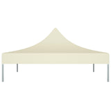 Tetto della tenda da festa vidaxl 270 g m² 2x2 m crema