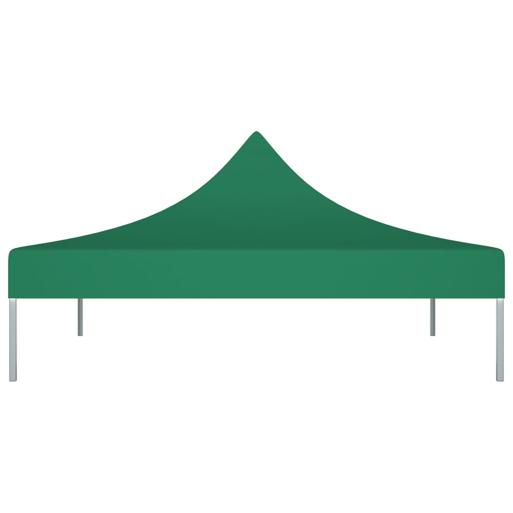 Tetto della tenda da festa vidaxl 270 g m² 2x2 m verde