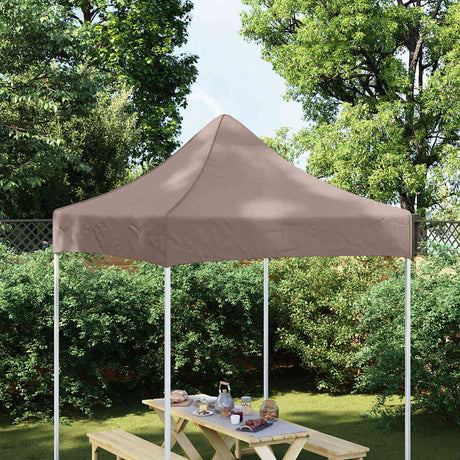 Vidaxl -Party -Zeltdach 270 g m² 2x2 m Taupe