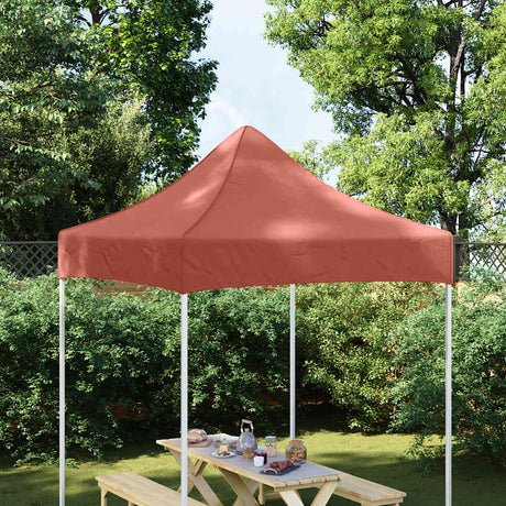 Vidaxl -Party -Zeltdach 270 g m² 2x2 m Terrakotta