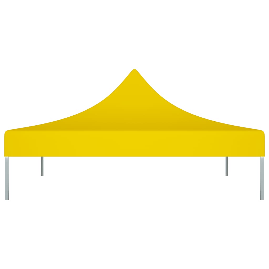 Vidaxl -Party -Zeltdach 270 g m² 2x2 m gelb