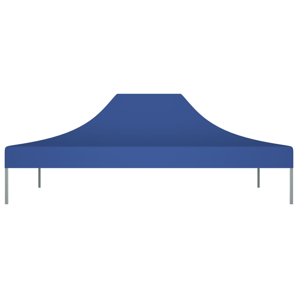 Tetto della tenda da festa vidaxl 270 g m² 4x3 m blu