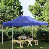 Vidaxl Party Zeltdach 270 g m² 4x3 m blau