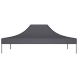 Tetto della tenda da festa Vidaxl 270 g m² 4x3 m antracite