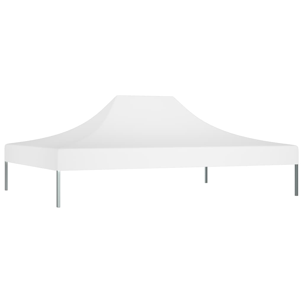 Tetto della tenda da festa vidaxl 270 g m² 4x3 m bianco