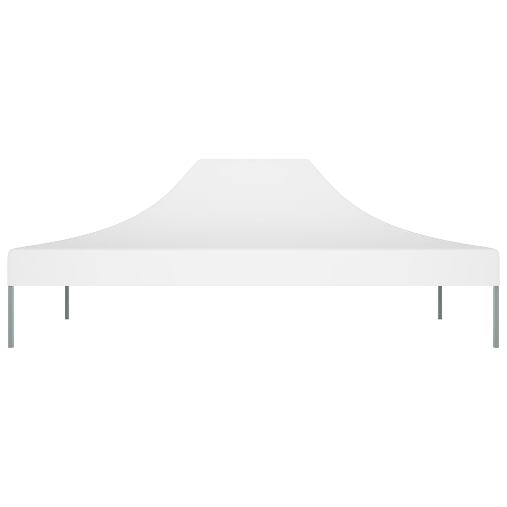 Tetto della tenda da festa vidaxl 270 g m² 4x3 m bianco