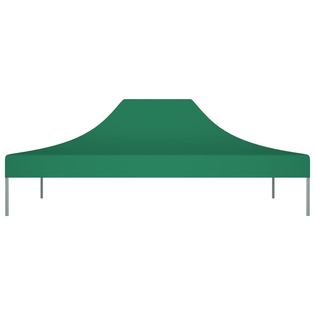 Tetto della tenda da festa vidaxl 270 g m² 4x3 m verde