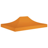 Tetto della tenda da festa Vidaxl 270 g m² 4x3 m arancione