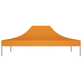 Tetto della tenda da festa Vidaxl 270 g m² 4x3 m arancione