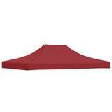 Vidaxl Party Zeltdach 270 g m² 4x3 m Bordeaux rot