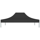 Tetto della tenda da festa Vidaxl 270 g m² 4x3 m nero