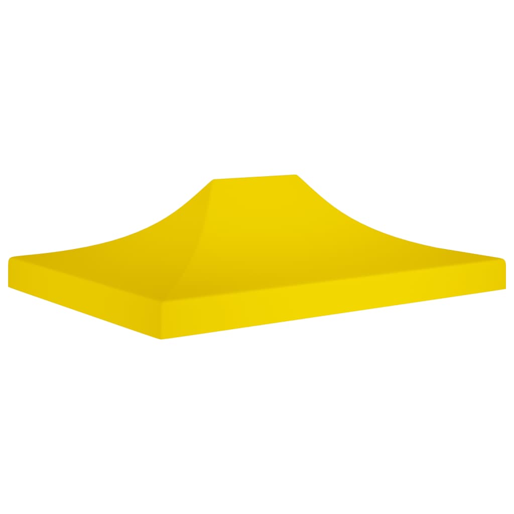 Tetto della tenda da festa vidaxl 270 g m² 4x3 m giallo