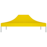 Tetto della tenda da festa vidaxl 270 g m² 4x3 m giallo