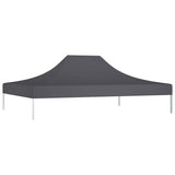 VIDAXL -Party -Zeltdach 270 g m² 4,5 x 3 Anthrazit -ausgelöst