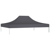 Tetto della tenda da festa Vidaxl 270 g m² 4,5x3 M antracite