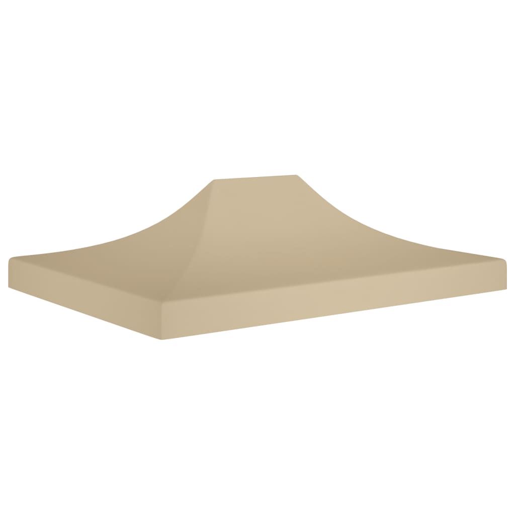 Tetto della tenda da festa vidaxl 270 g m² 4,5x3 m beige