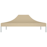 Tetto della tenda da festa vidaxl 270 g m² 4,5x3 m beige