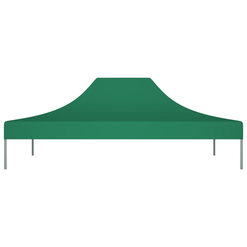 Tetto della tenda da festa vidaxl 270 g m² 4,5x3 m verde