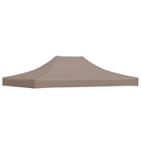Vidaxl -Party -Zeltdach 270 g m² 4,5 x 3 m Taupe