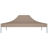 Tetto della tenda da festa vidaxl 270 g m² 4,5x3 m taupe