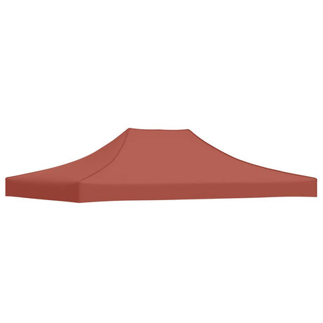 VIDAXL -Party -Zeltdach 270 g m² 4,5 x 3 m Terrakotta -ausgelöst