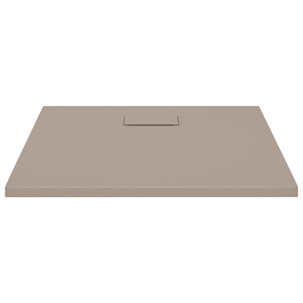 Vidaxl shower tray 80x80 cm SMC Brown