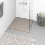 Vidaxl shower tray 80x80 cm SMC Brown