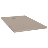 Vidaxl shower tray 120x70 cm SMC Brown