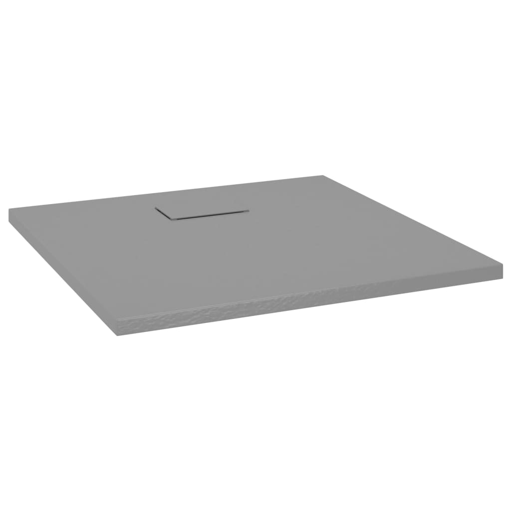 Bandeja de ducha Vidaxl 80x80 cm SMC Gray