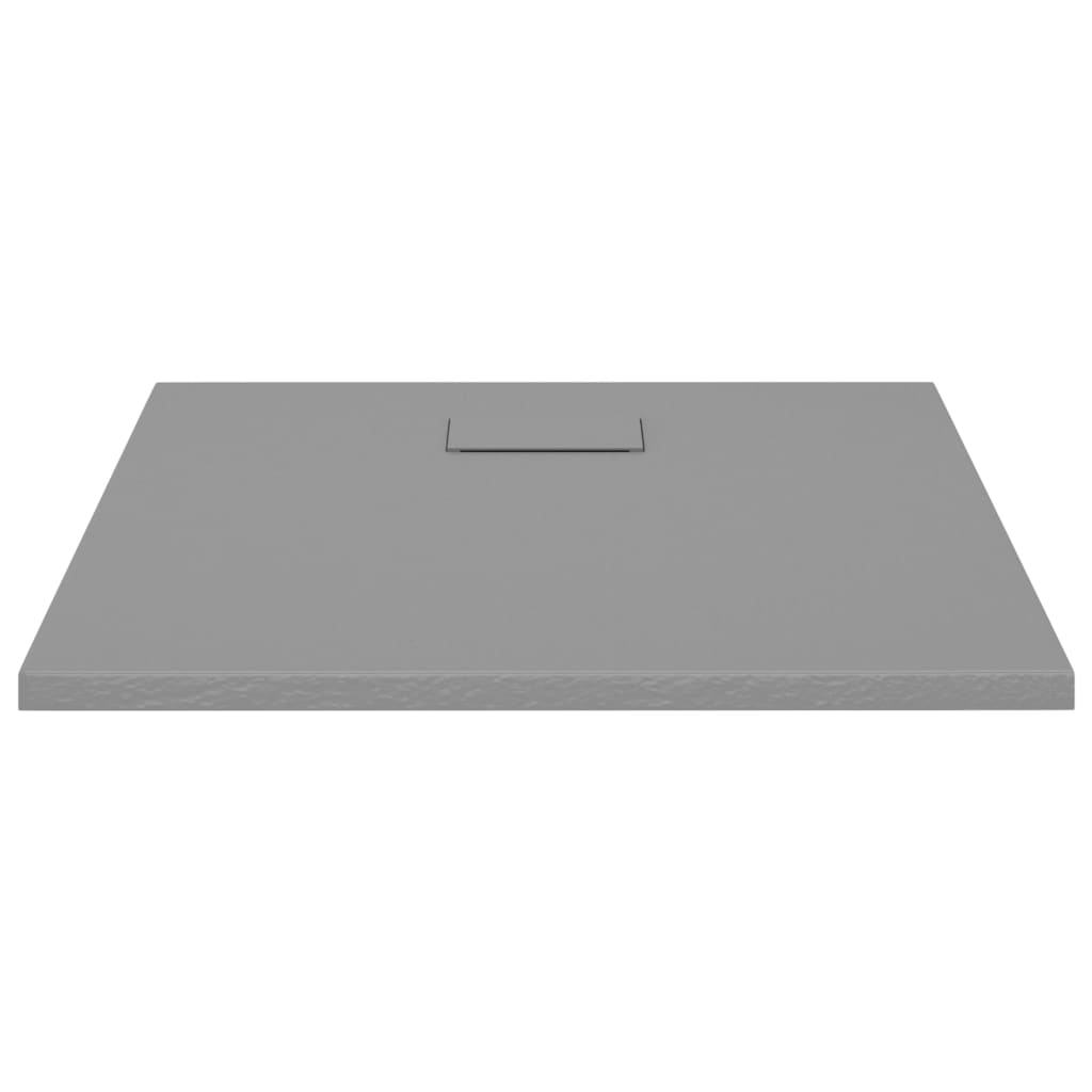 Bandeja de ducha Vidaxl 80x80 cm SMC Gray