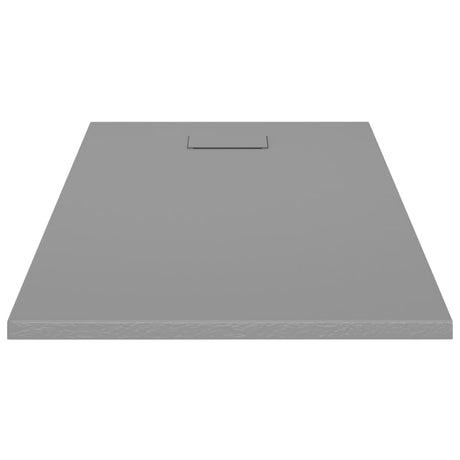 Vidaxl Duschschale 120x70 cm SMC Grau