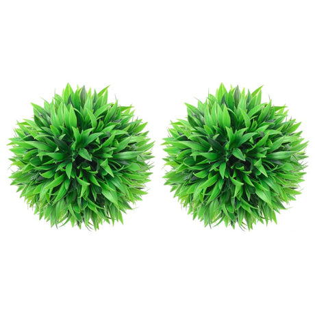 VIDAXL KUNSTBUXUS BUBS 2 PCS 20 cm
