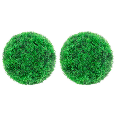 VIDAXL KUNSTBUXUS BUBS 2 PCS 22 cm