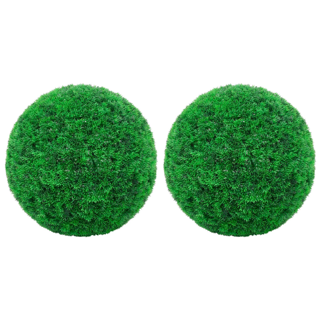 Vidaxl Kunstbuxus žarnice 2 pcs 27 cm