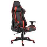 Vidaxl gamestoel draaibaar pvc rood
