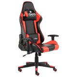 Vidaxl gamestoel draaibaar pvc rood
