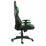 Vidaxl gamestoel draaibaar pvc groen