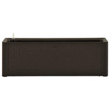 VIDAXL -Pflanzer hoch mit selbstständigem System 100x43x33 cm Mokka