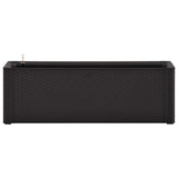 VIDAXL -Pflanzer Hoch -Selbstvergassungssystem 100x43x33 cm Anthrazit