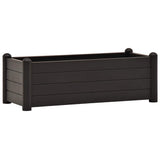 VIDAXL -Pflanzer erhoben 100x43x35 cm PP Anthrazit