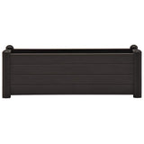 VIDAXL -Pflanzer erhoben 100x43x35 cm PP Anthrazit