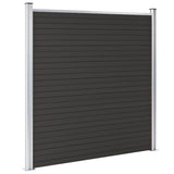 Vidaxl Fence Pannello 180x186 cm HKC nero