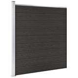 Vidaxl Fence Panel 175x186 CM HKC Black