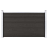 VIDAXL -Zauntafel 180x105 cm HKC Schwarz